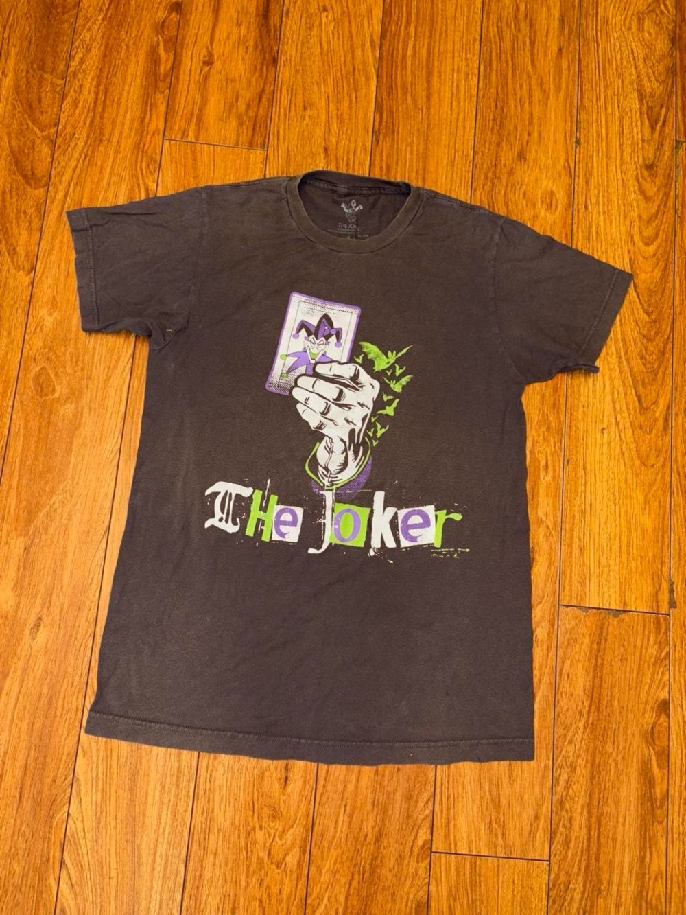 DC Comics Joker Tee rare double sided